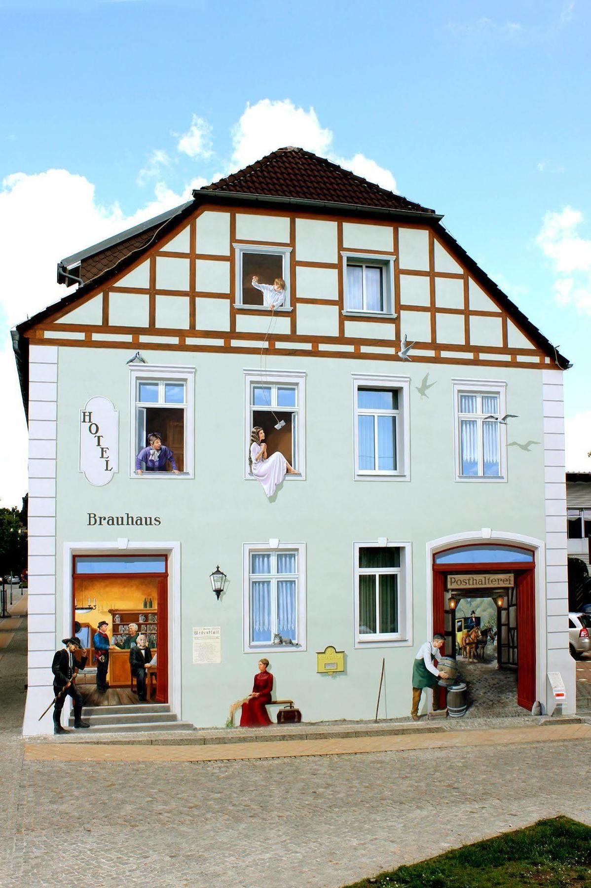 Hotel Am Brauhaus Waren  Exteriér fotografie